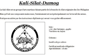 Adresse du dojo 